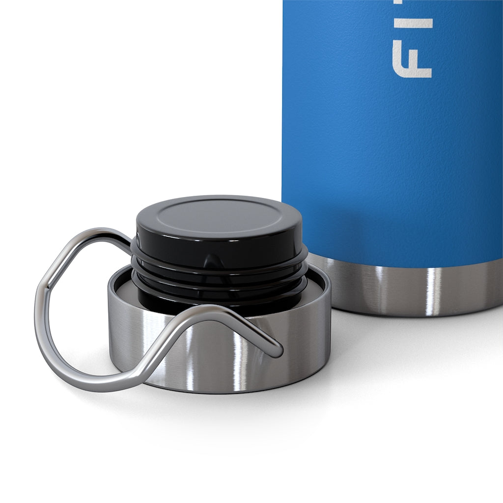 FITTEAM Vacuum Insulated Bottle, 22oz