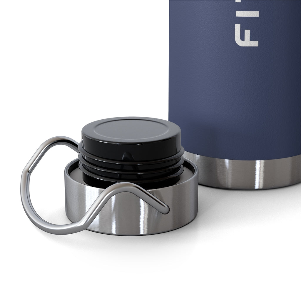 FITTEAM Vacuum Insulated Bottle, 22oz