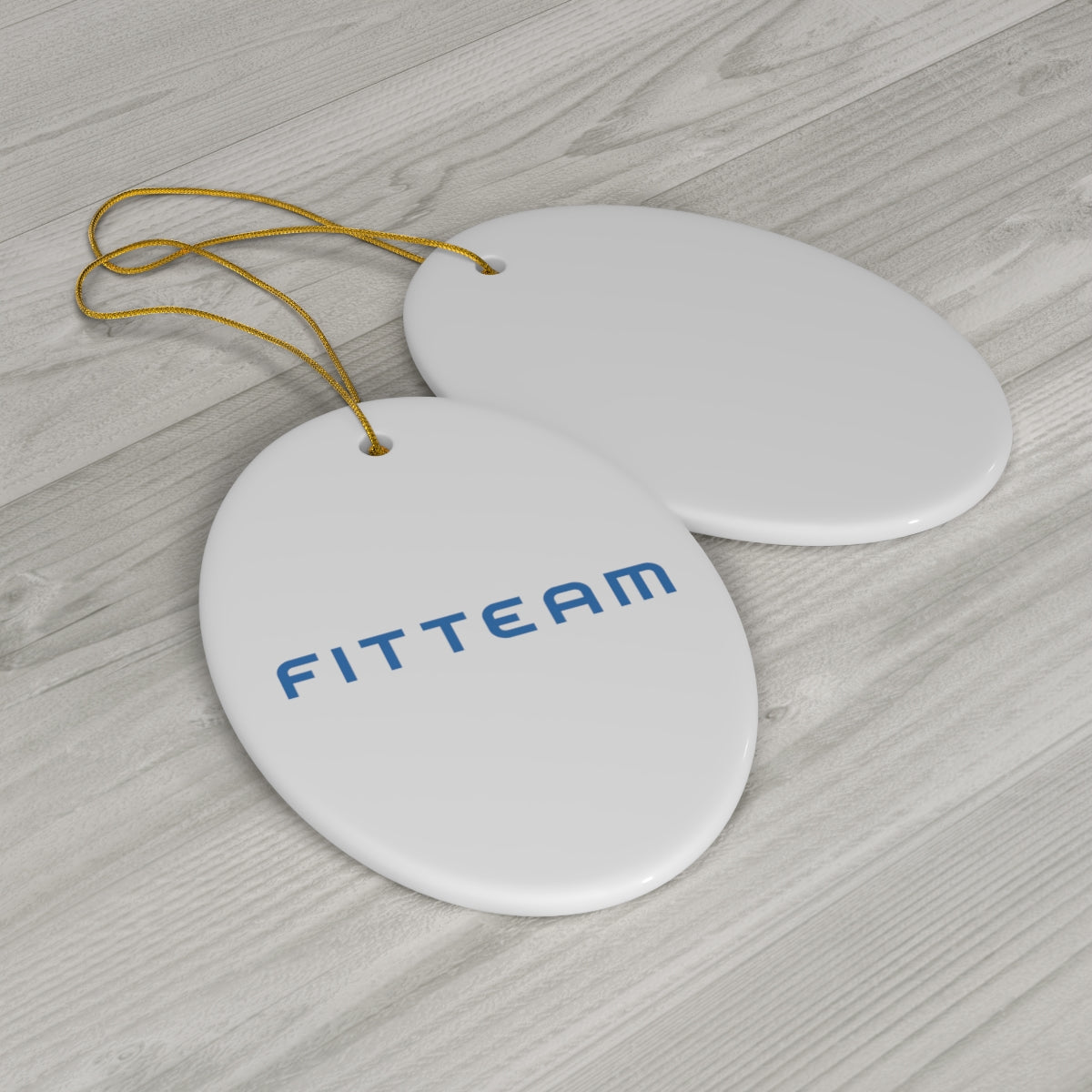 FITTEAM Ceramic Ornament, 1-Pack