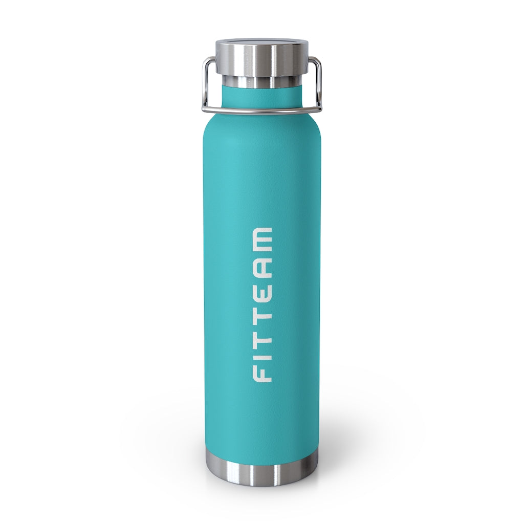 FITTEAM Vacuum Insulated Bottle, 22oz