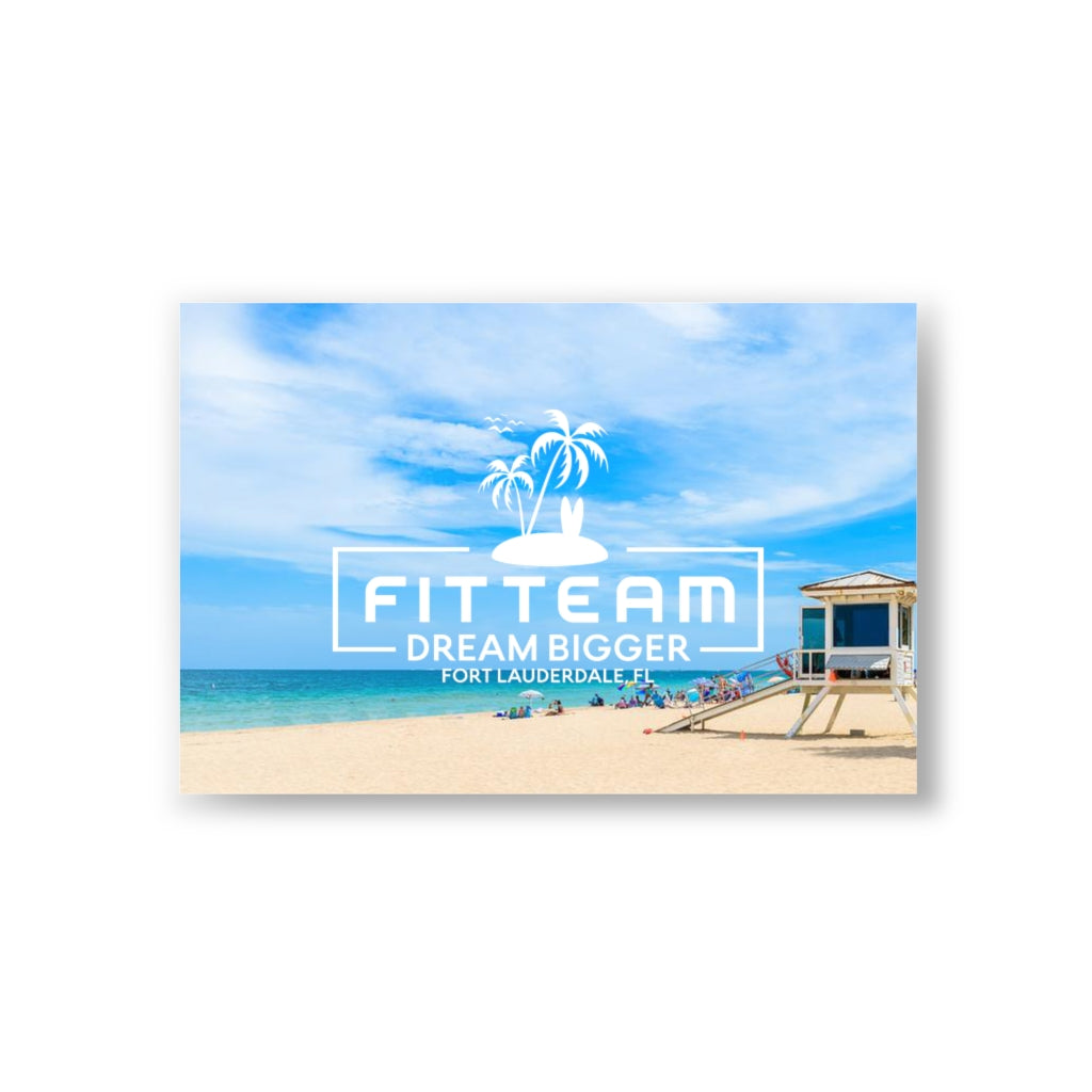 FITTEAM DREAM BIGGER EVENT Postcards (10pcs)