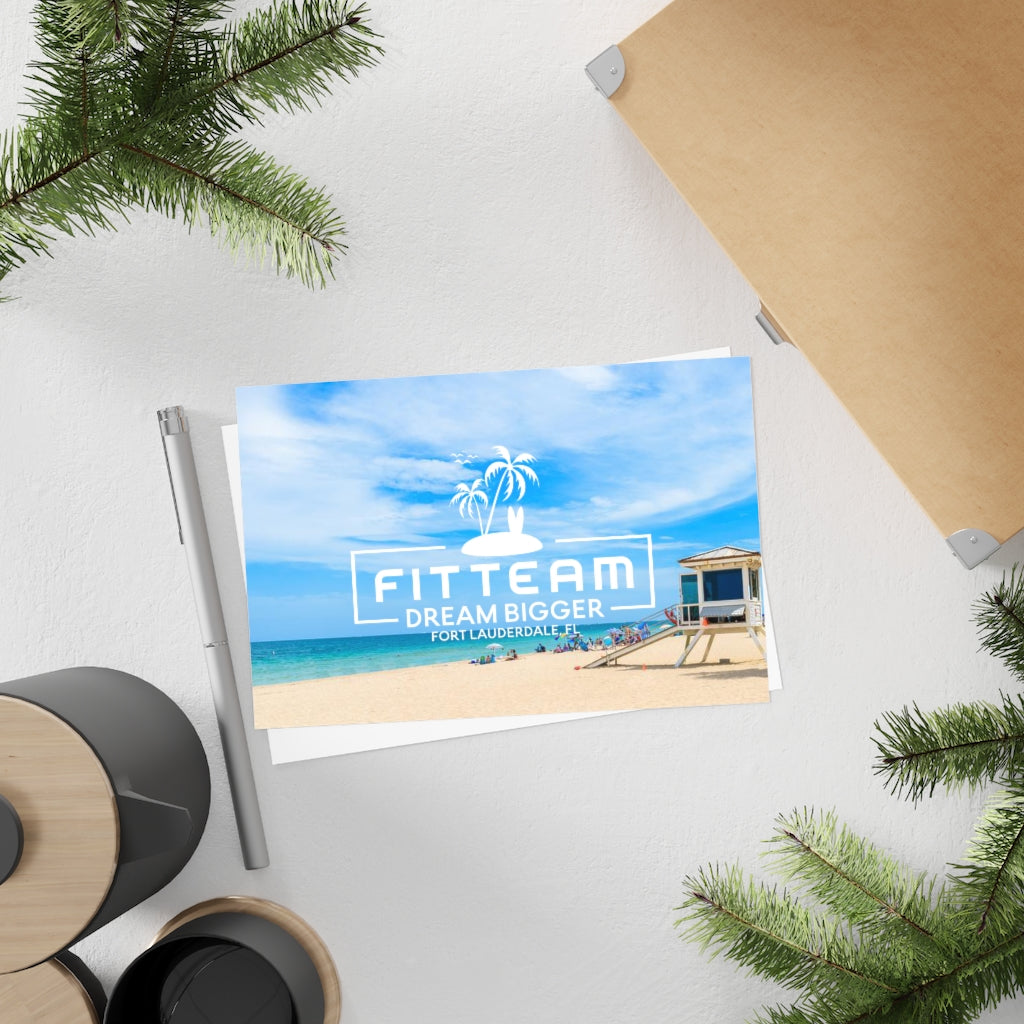 FITTEAM DREAM BIGGER EVENT Postcards (10pcs)