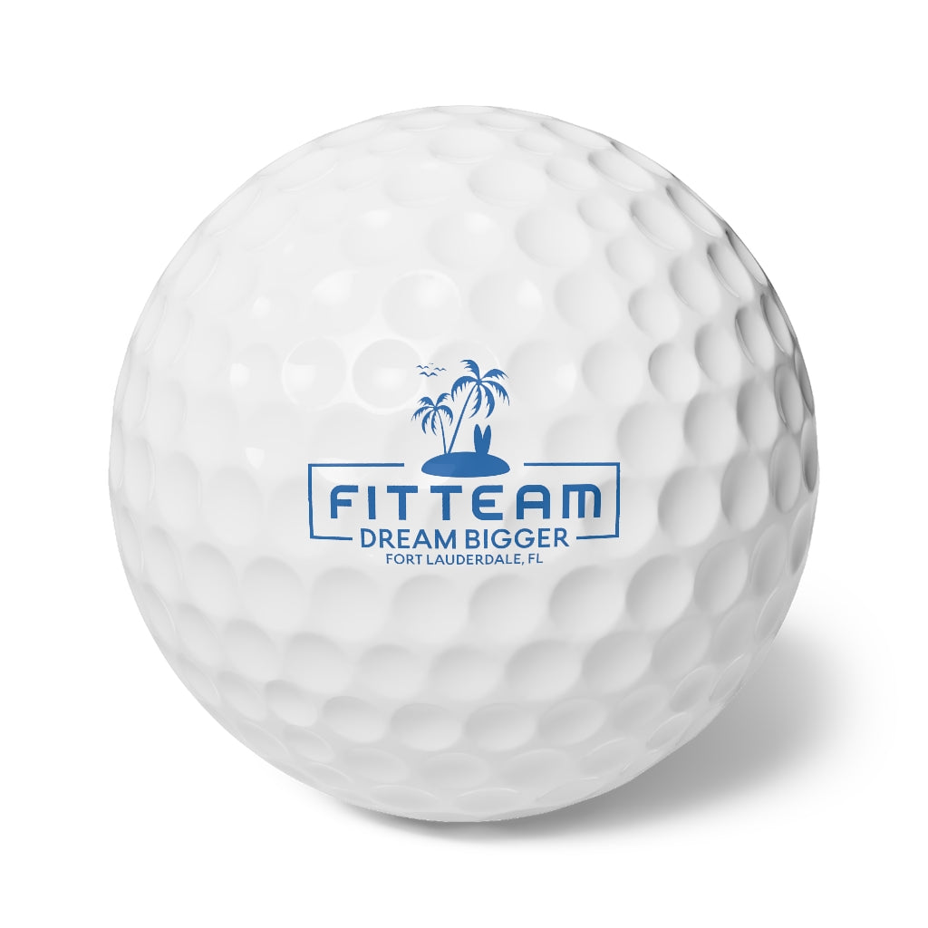 FITTEAM DREAM BIGGER EVENT Golf Balls, 6pcs