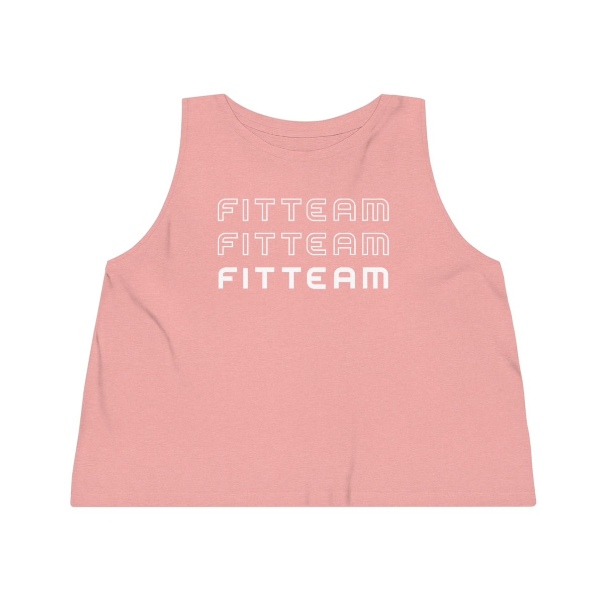 Women's FITTEAM Dancer Cropped Tank Top