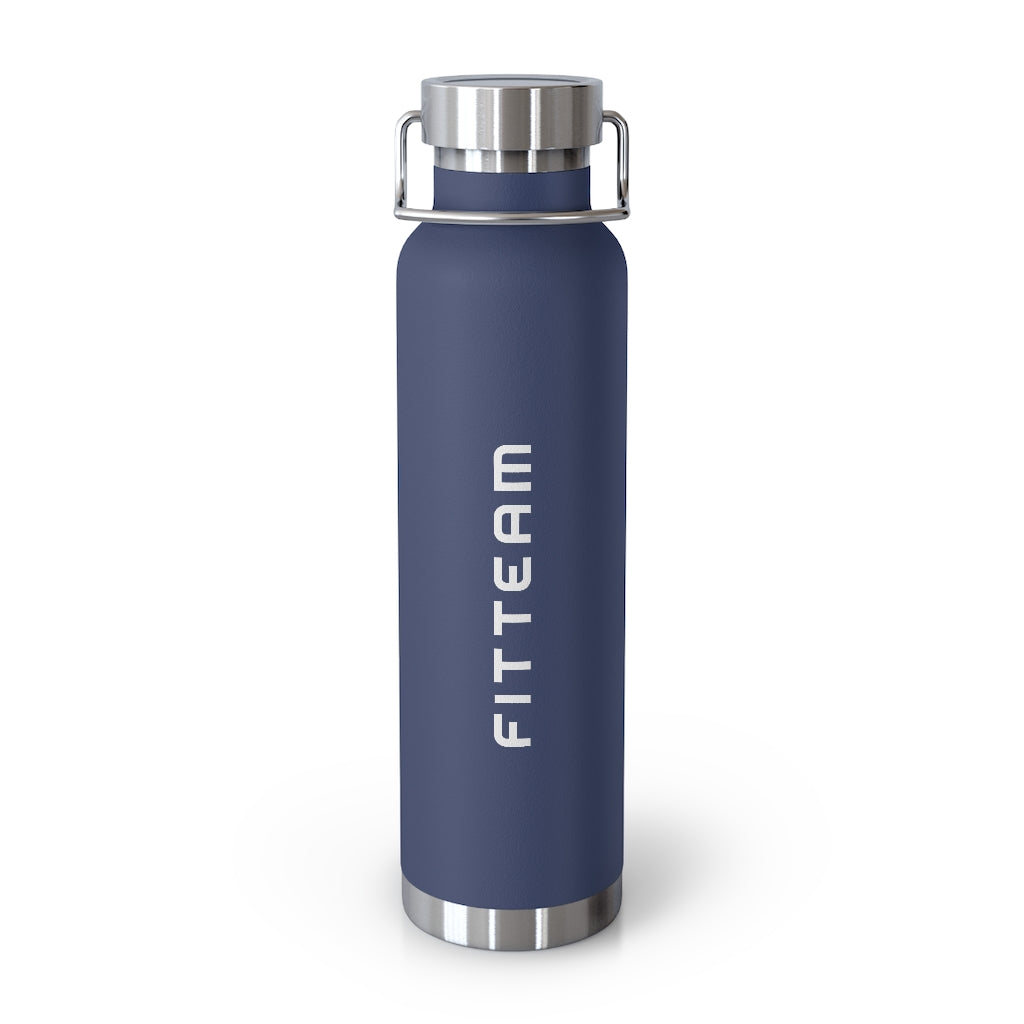 FITTEAM Vacuum Insulated Bottle, 22oz