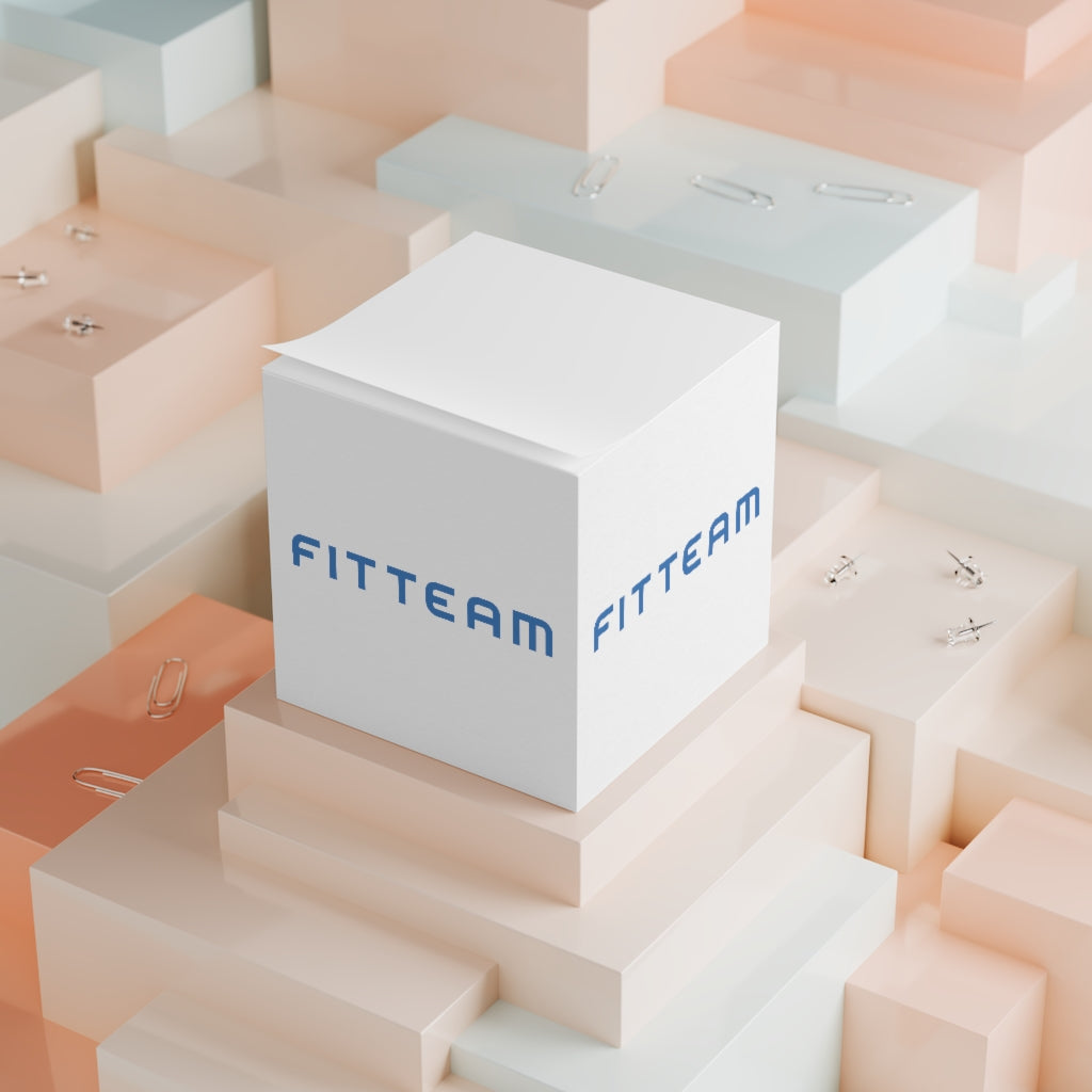 FITTEAM Sticky Note Cube