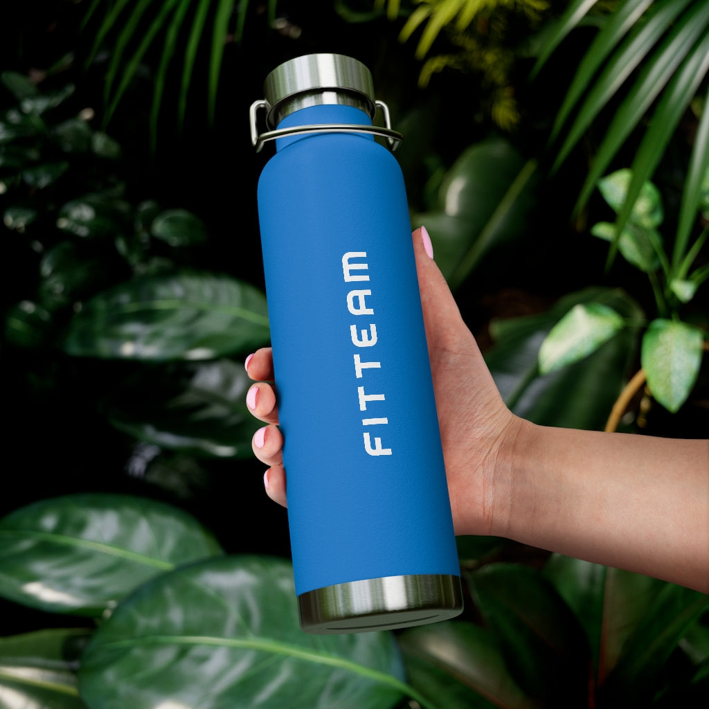 FITTEAM Vacuum Insulated Bottle, 22oz
