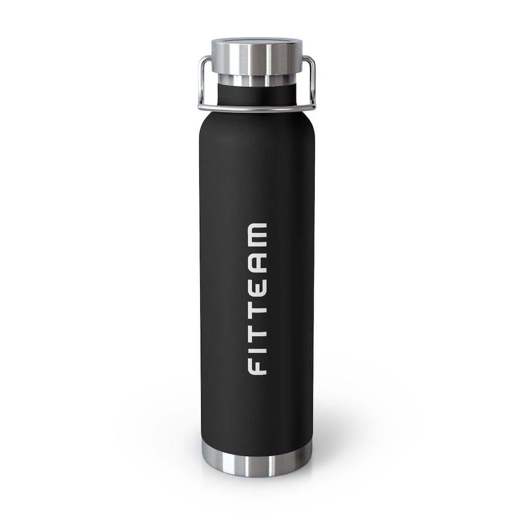 FITTEAM Vacuum Insulated Bottle, 22oz