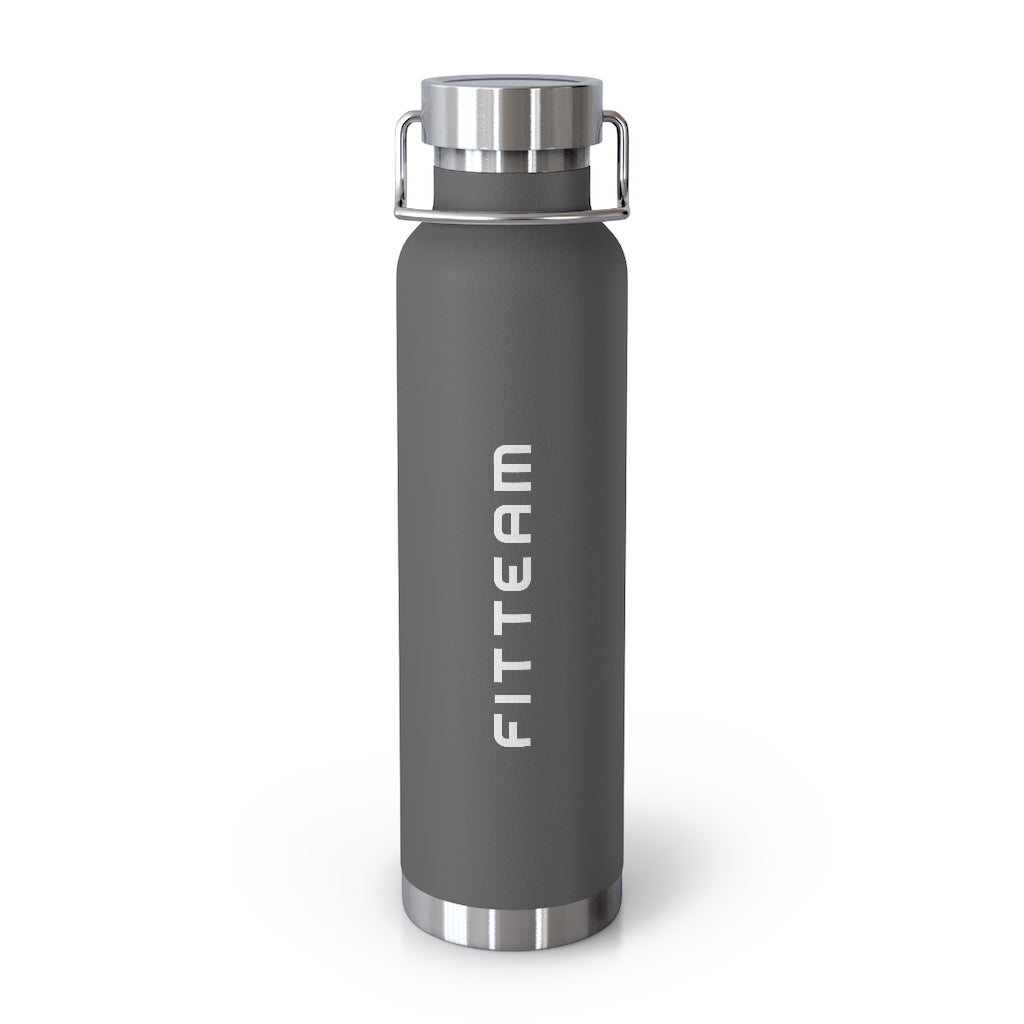 FITTEAM Vacuum Insulated Bottle, 22oz