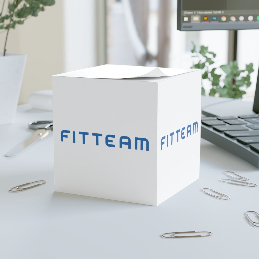FITTEAM Sticky Note Cube