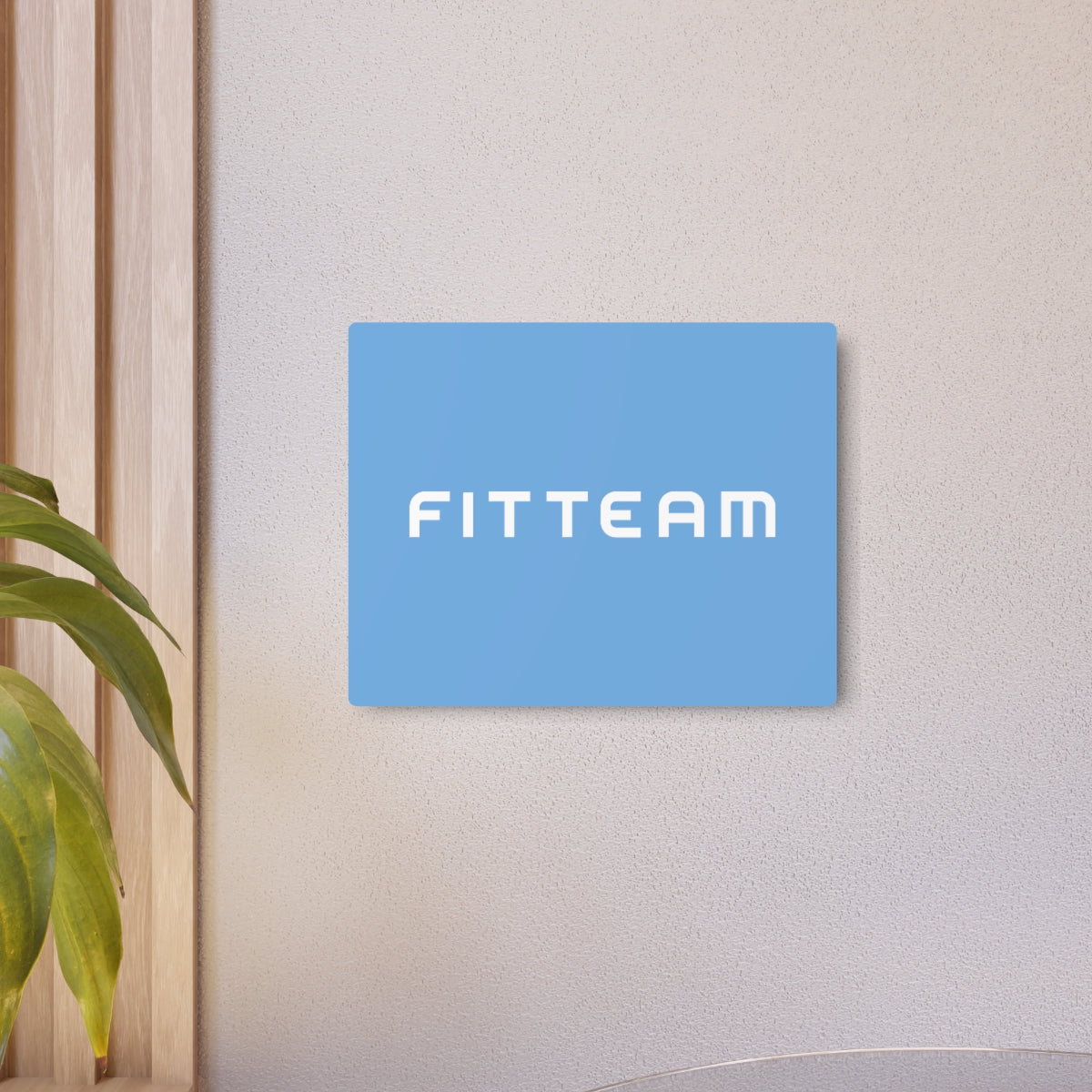 FITTEAM Metal Art Sign