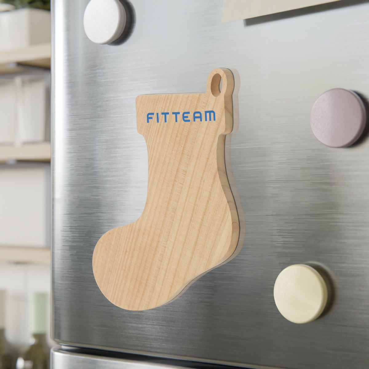 FITTEAM Wooden Ornaments