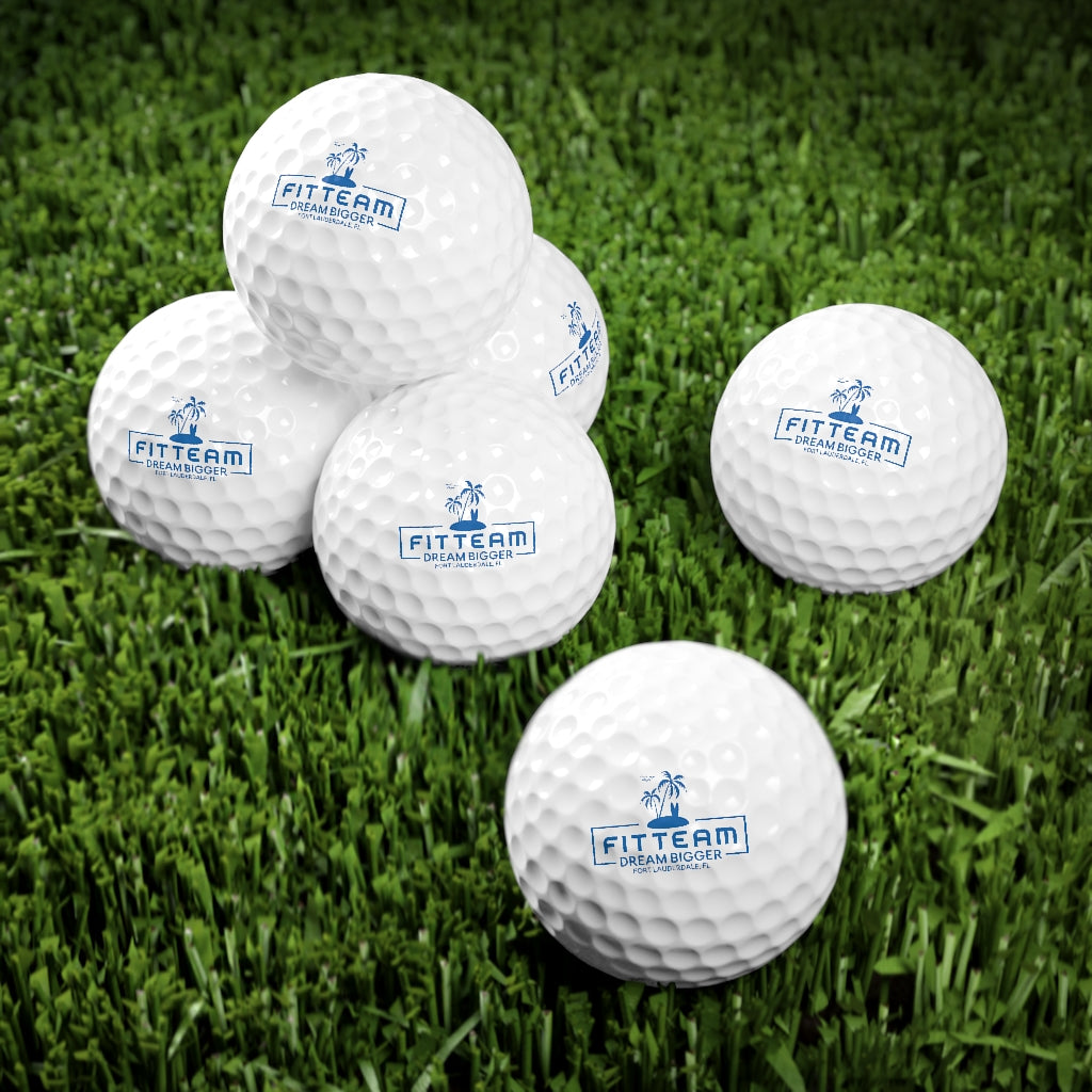FITTEAM DREAM BIGGER EVENT Golf Balls, 6pcs