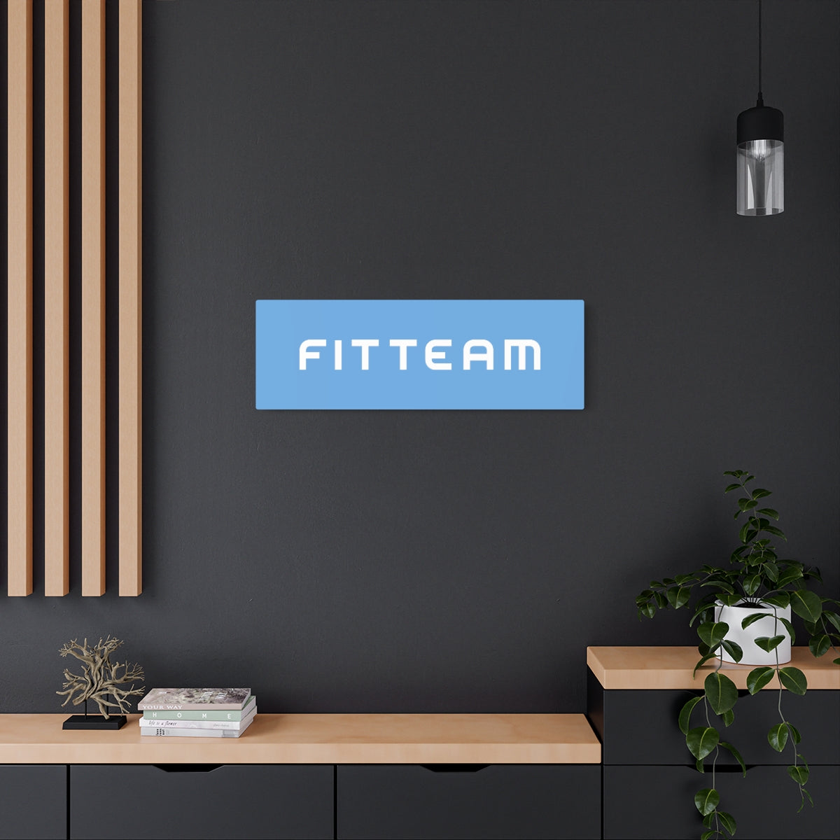 FITTEAM Metal Art Sign