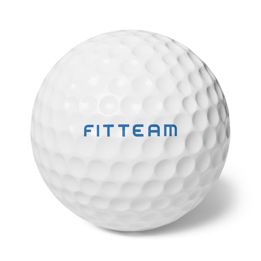 FITTEAM Golf Balls, 6pcs