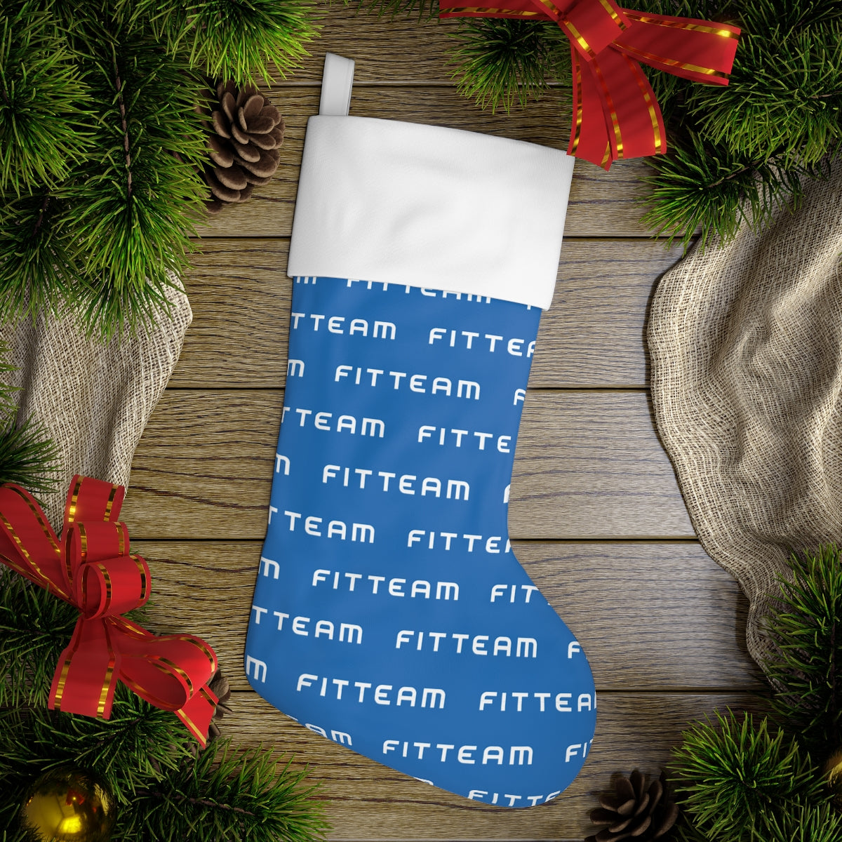 FITTEAM Holiday Stocking