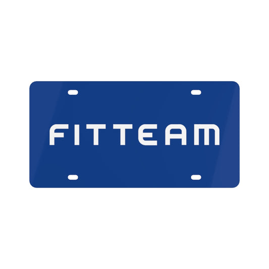 FITTEAM License Plate